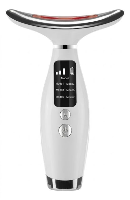 MASAJEADOR FACIAL LED ANTI PAPADA Y ANTI EDAD