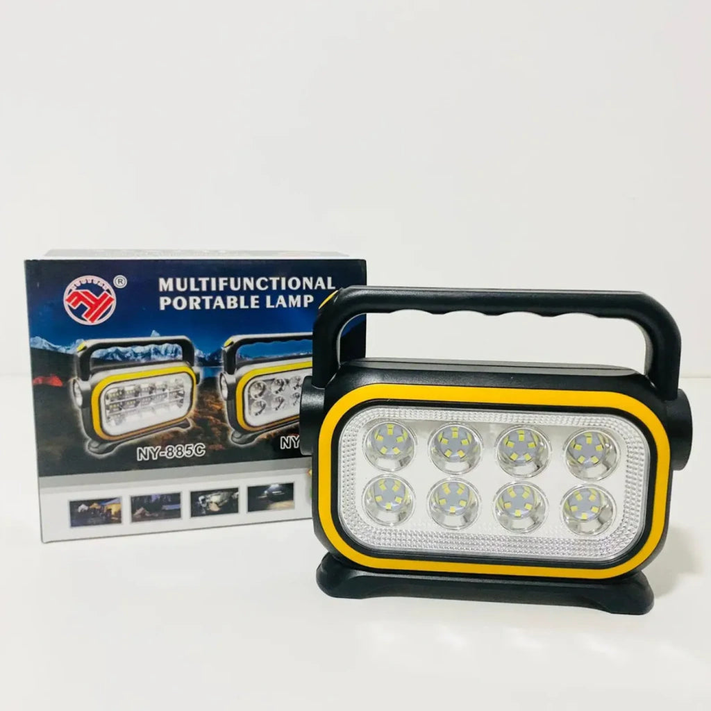 LÁMPARA DE EMERGENCIA SOLAR CON CARGADOR PARA CELULAR