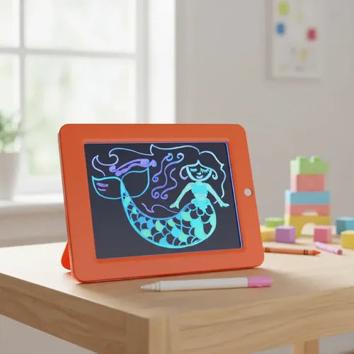 PIZARRA MÁGICA DELUXE LED DE COLORES – APRENDE, CREA Y DIVIÉRTETE