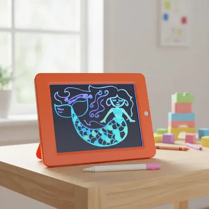 PIZARRA MÁGICA DELUXE LED DE COLORES – APRENDE, CREA Y DIVIÉRTETE