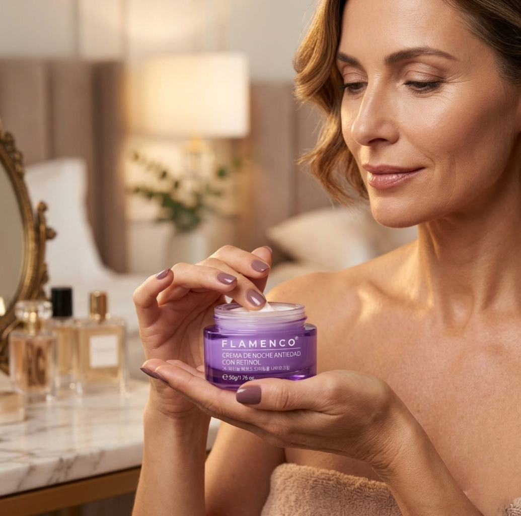 CREMA NOCTURNA ANTIARRUGAS CON RETINOL