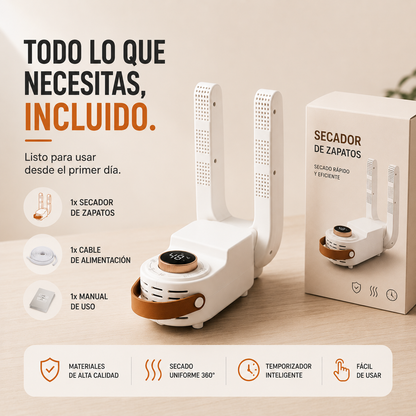 SECADOR INTELIGENTE PARA ZAPATOS 360°
